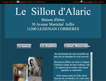 Tablet Screenshot of le-sillon-dalaric.com